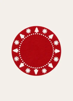 Bouchara Set De Table^4 DESSOUS VERRES EN FEUTRINE