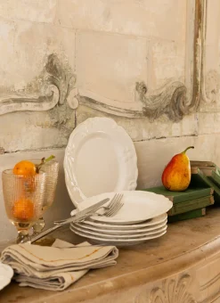 Bouchara Assiette|Table De Noël^ASSIETTE À DESSERT EN PORCELAINE ROYAL