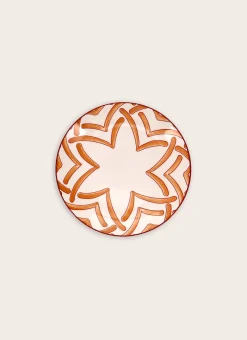 Bouchara Assiette^ASSIETTE À DESSERT EN PORCELAINE MOTIF ARABESQUE