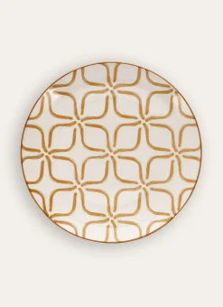 Bouchara Assiette^ASSIETTE PLATE EN PORCELAINE MOTIF ARABESQUE