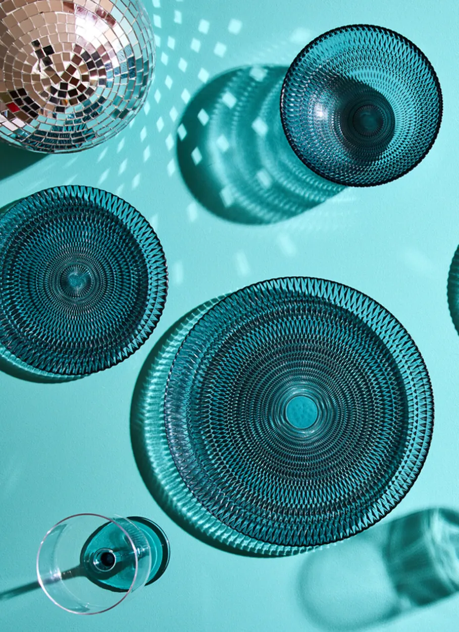 Bouchara Assiette^ASSIETTE PLATE EN VERRE