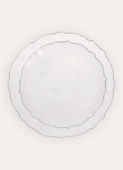 Bouchara Assiette^ASSIETTE PLATE EN VERRE ÉCLATANTE