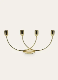 Bouchara Bougeoir, Lanterne^BOUGEOIR 4 BRANCHES