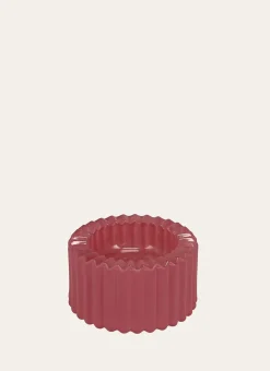 Bouchara Bougeoir, Lanterne^BOUGEOIR EN VERRE COLORÉ RÉVERSIBLE