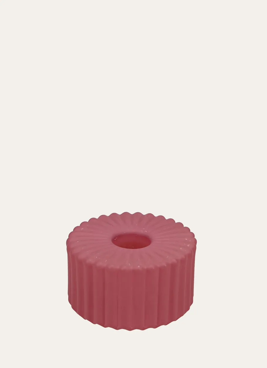 Bouchara Bougeoir, Lanterne^BOUGEOIR EN VERRE COLORÉ RÉVERSIBLE