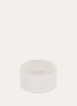 Bouchara Bougeoir, Lanterne^BOUGEOIR EN VERRE COLORÉ RÉVERSIBLE