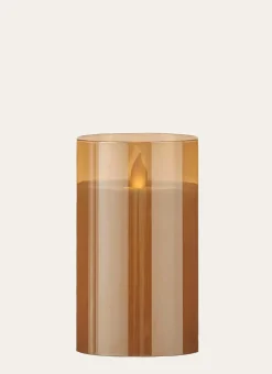 Bouchara Bougie^BOUGIE LED AVEC POT EN VERRE