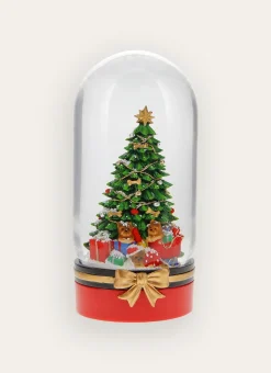 Bouchara Décoration De Noël^BOULE À NEIGE LUMINEUSE - SAPIN DÉCORÉ ET CHIENS