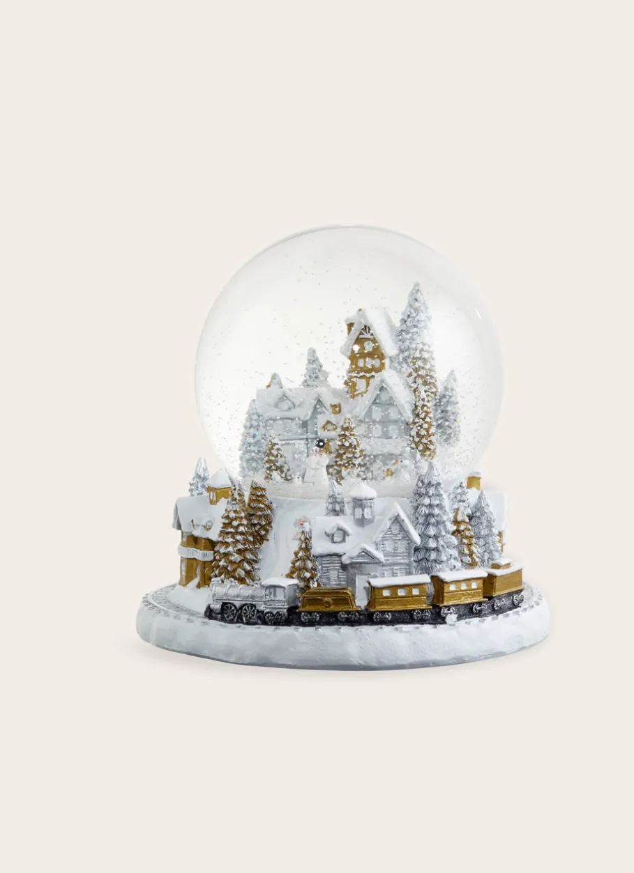 Bouchara Décoration De Noël^BOULE À NEIGE MUSICALE - VILLAGE