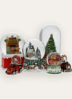 Bouchara Décoration De Noël^BOULE À NEIGE MUSICALE ET LUMINEUSE CHÂLET ENNEIGÉ