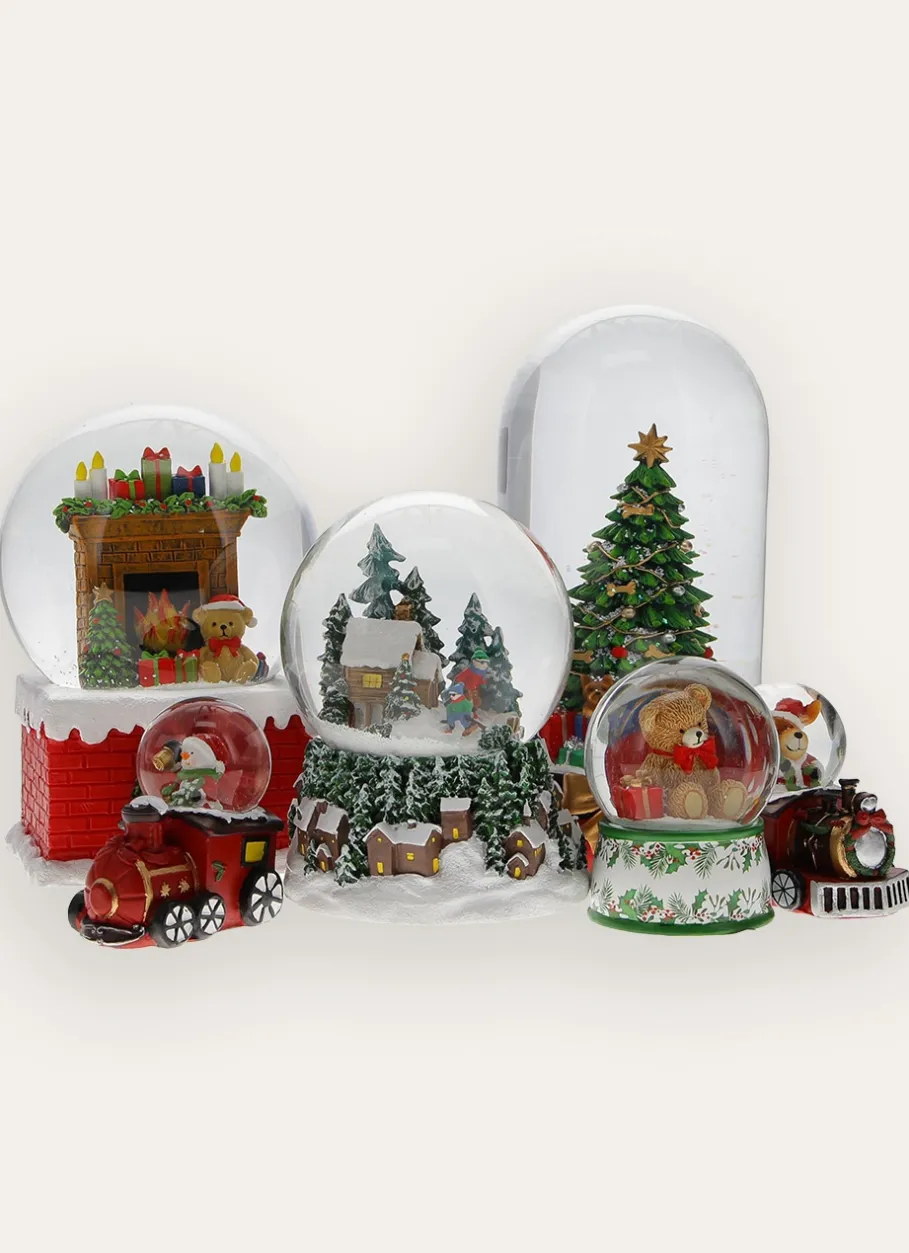 Bouchara Décoration De Noël^BOULE À NEIGE MUSICALE ET LUMINEUSE CHÂLET ENNEIGÉ