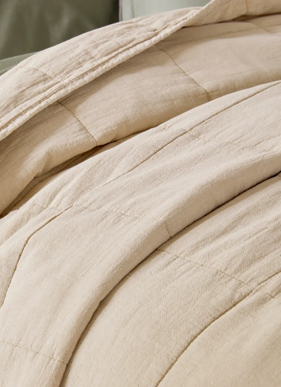 Bouchara Jete De Lit, Edredon^BOUT DE LIT MATELASSÉ UNI