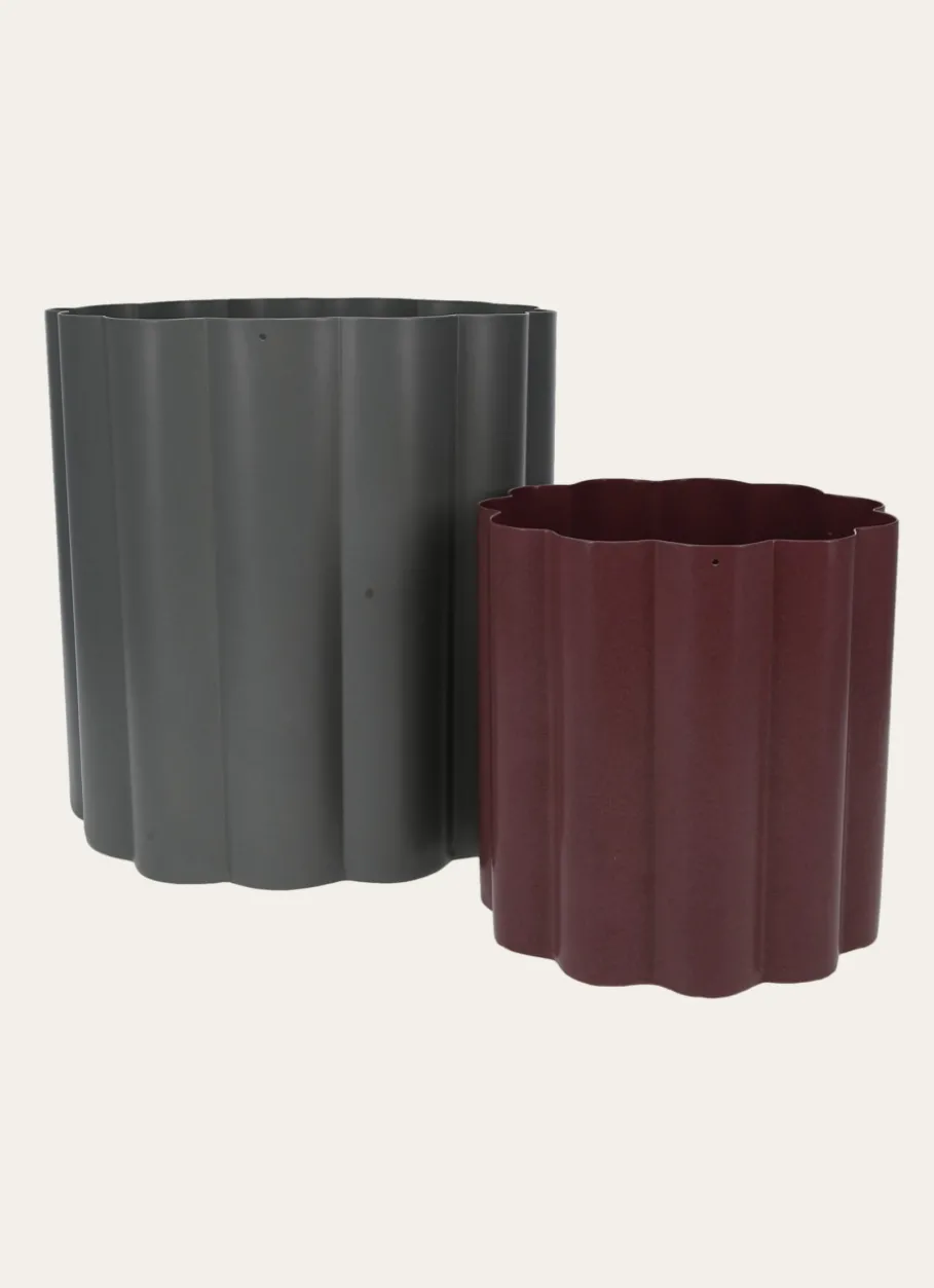 Bouchara Objet Déco^CACHE POT MÉTAL EN FORME DE PÉTALES