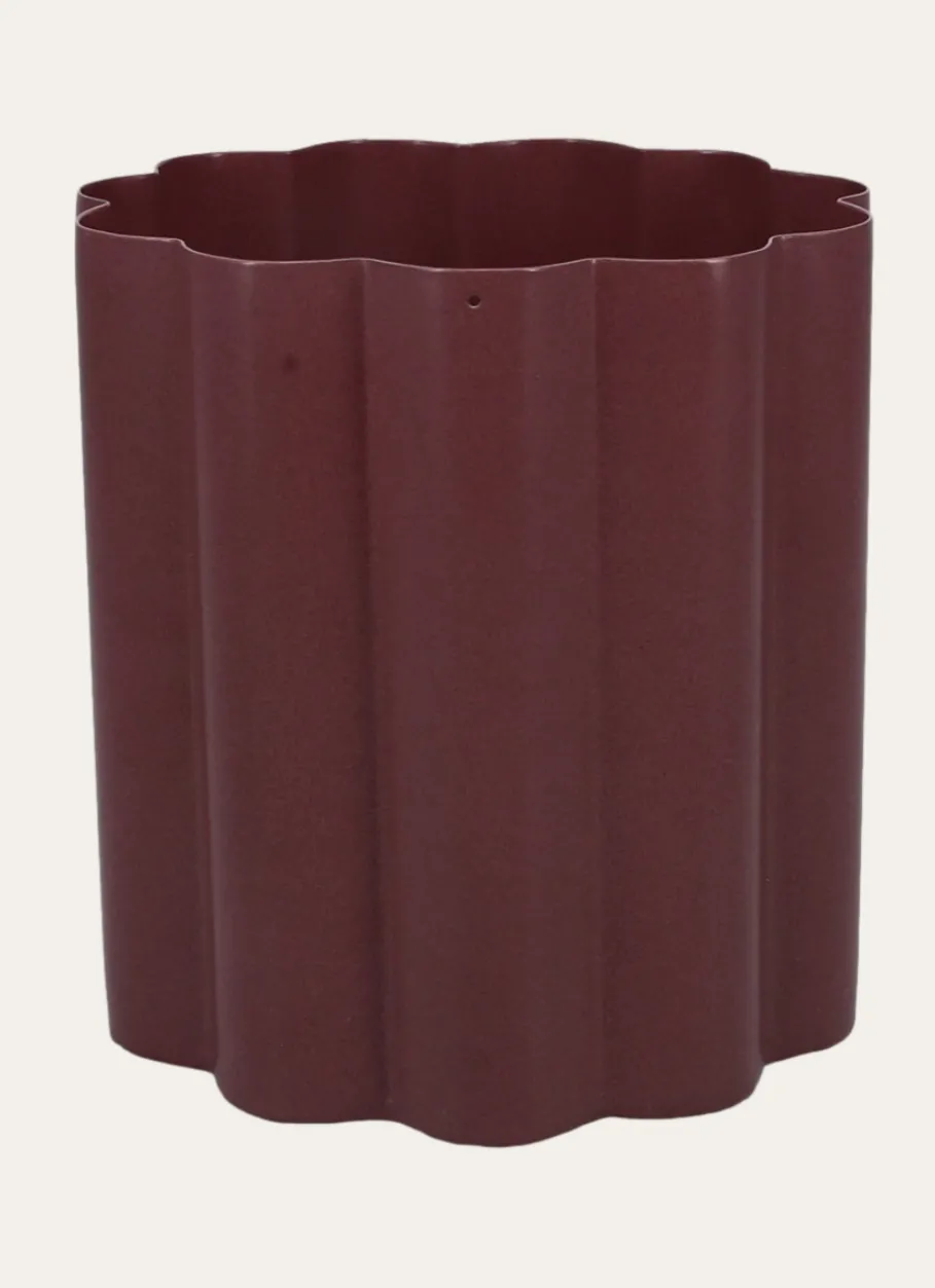 Bouchara Objet Déco^CACHE POT MÉTAL EN FORME DE PÉTALES