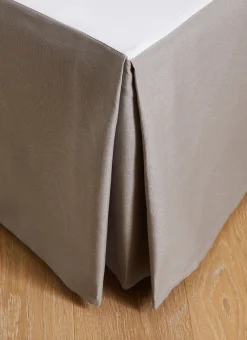 Bouchara Cache-Sommier^CACHE-SOMMIER PLI CREUX EN COTON