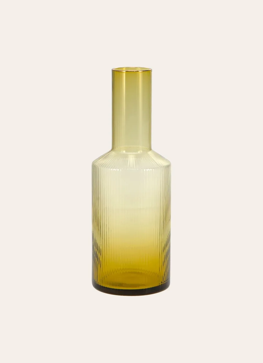 Bouchara Verre, Théière, Carafe^CARAFE EN VERRE STRIÉ