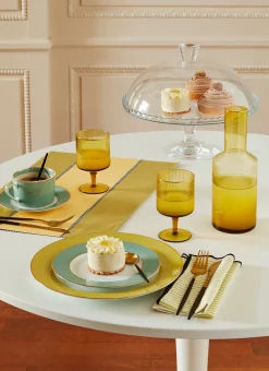 Bouchara Verre, Théière, Carafe^CARAFE EN VERRE STRIÉ