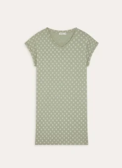 Bouchara Pyjama, Chemise De Nuit^CHEMISE DE NUIT EN COTON MODAL IMPRIMÉ