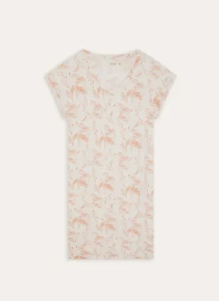 Bouchara Pyjama, Chemise De Nuit^CHEMISE DE NUIT IMPRIMÉ VÉGÉTAL