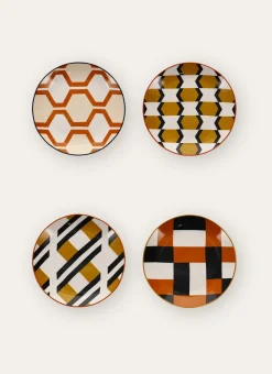 Bouchara Assiette^COFFRET DE 4 ASSIETTES À DESSERT ARCHI