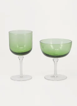 Bouchara Verre, Théière, Carafe|Table De Noël^COUPE À CHAMPAGNE STRIÉ