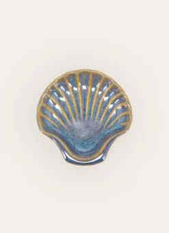 Bouchara Coupelle^COUPELLE COQUILLAGE EN GRÈS KONKANI