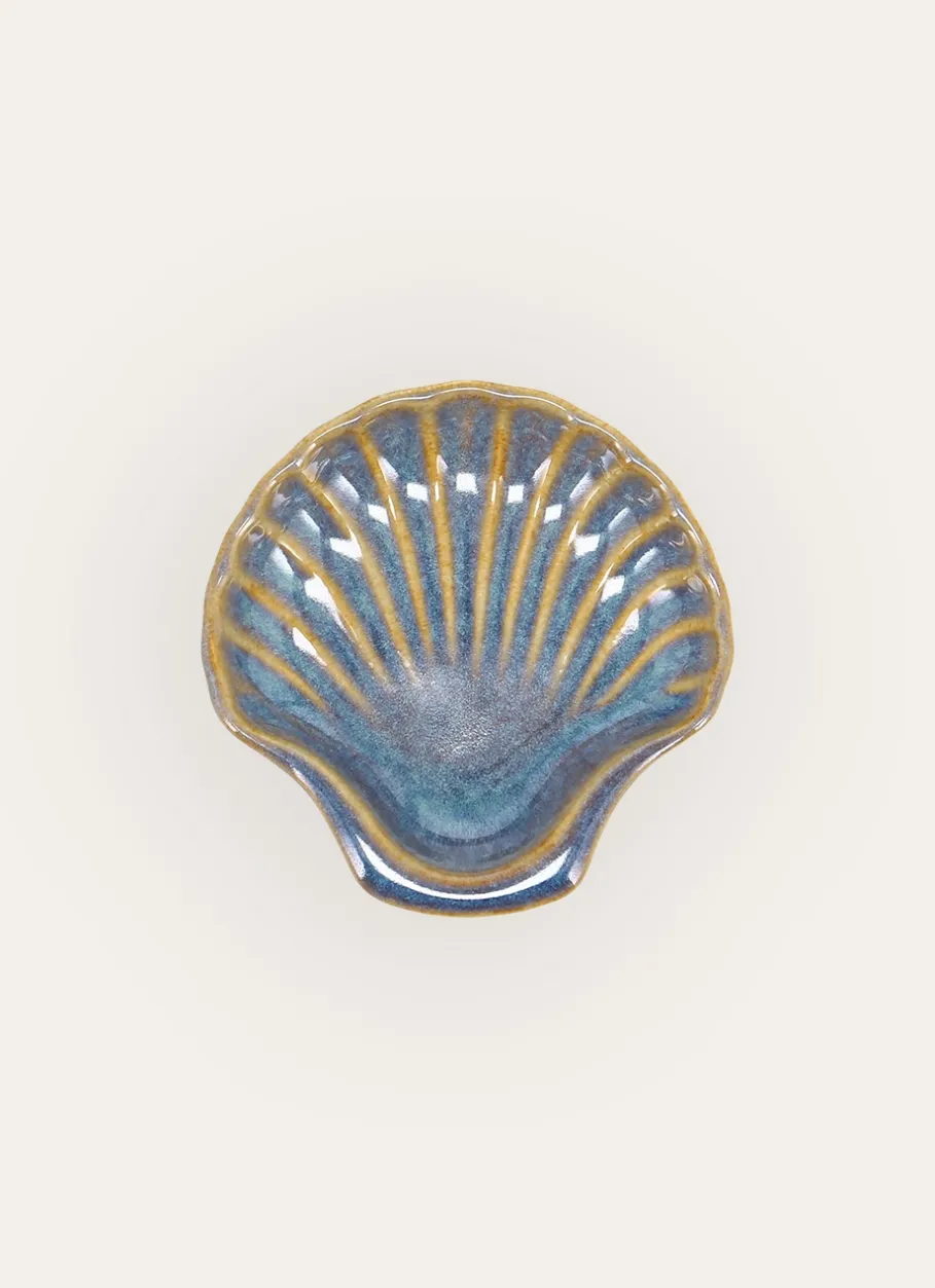 Bouchara Coupelle^COUPELLE COQUILLAGE EN GRÈS KONKANI