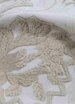 Bouchara Coussin, Coussin De Sol^COUSSIN À MOTIF FLORAL TEXTURÉ ET BRODÉ JAKARTA