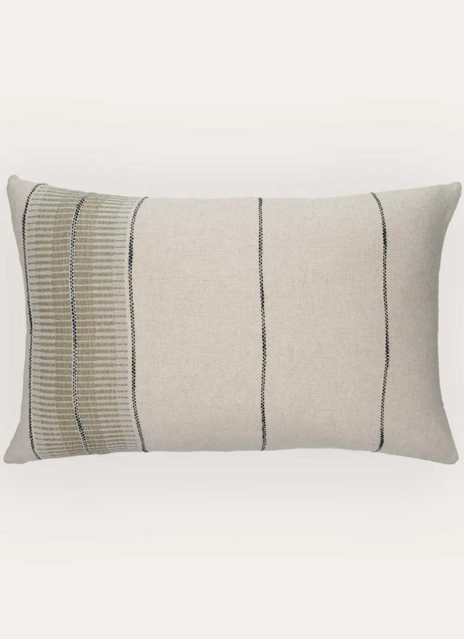 Bouchara Coussin, Coussin De Sol^COUSSIN AVEC RAYURE TISSÉE