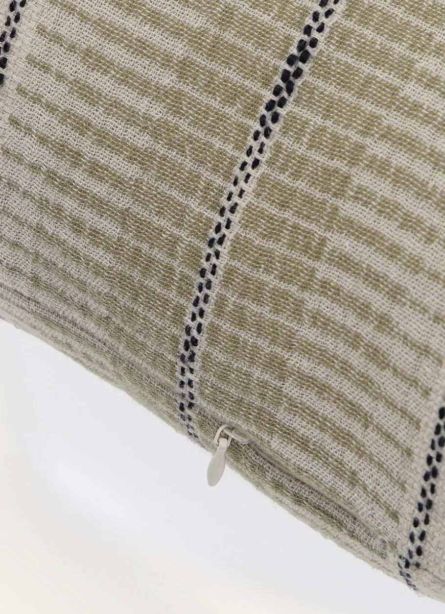 Bouchara Coussin, Coussin De Sol^COUSSIN AVEC RAYURE TISSÉE
