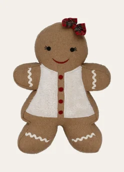 Bouchara Coussin, Coussin De Sol^COUSSIN BONHOMME DE PAIN D'ÉPICES MAMAN