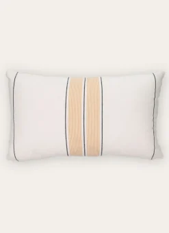 Bouchara Coussin, Coussin De Sol^COUSSIN ÉCRU À RAYURES
