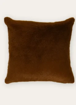 Bouchara Coussin, Coussin De Sol^COUSSIN EFFET MOHAIR ET FOURRURE