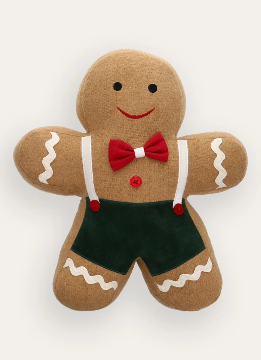 Bouchara Coussin, Coussin De Sol^COUSSIN EN FORME DE PETIT BONHOMME PAIN D’ÉPICES