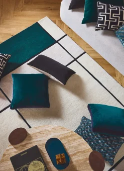 Bouchara Coussin, Coussin De Sol^COUSSIN EN JACQUARD CHENILLE