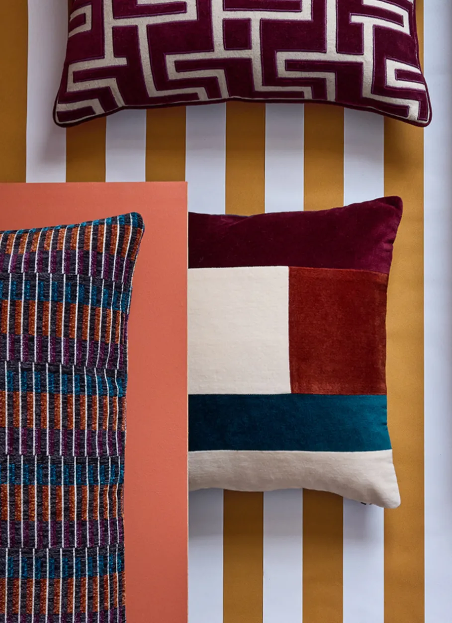 Bouchara Coussin, Coussin De Sol^COUSSIN EN JACQUARD CHENILLE