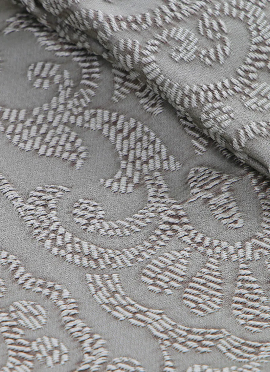 Bouchara Coussin, Coussin De Sol^COUSSIN JACQUARD EN RELIEF MOTIF FEUILLAGE