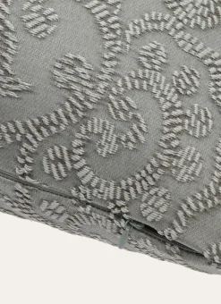 Bouchara Coussin, Coussin De Sol^COUSSIN JACQUARD EN RELIEF MOTIF FEUILLAGE