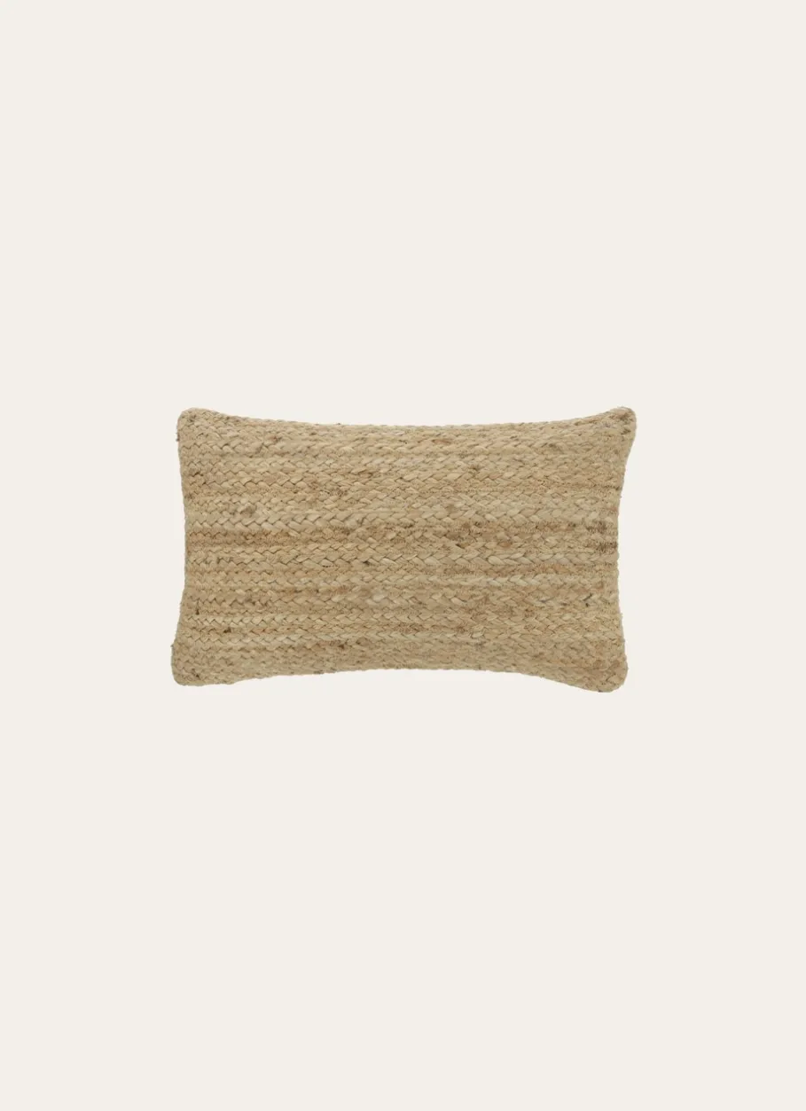 Bouchara Coussin, Coussin De Sol^COUSSIN TRESSÉ EN JUTE ET COTON