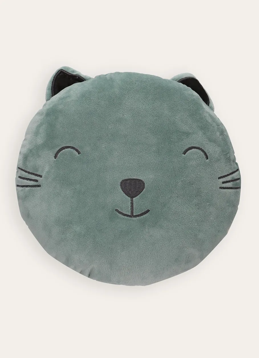 Enfant Bouchara Decoration, Rangement^COUSSIN TÊTE DE CHAT