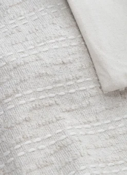 Bouchara Coussin, Coussin De Sol^COUSSIN UNI AVEC PASSAGE FILS FANTAISIE