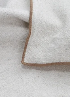 Bouchara Coussin, Coussin De Sol^COUSSIN UNI CHINÉ AVEC BOURDON CONTRASTÉ