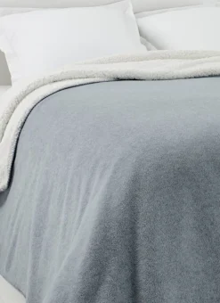 Bouchara Couette, Couverture^COUVERTURE DOUBLE FACE TRÈS CHAUDE - 540GR