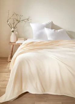 Bouchara Couette, Couverture^COUVERTURE DOUBLE FACE TRÈS CHAUDE