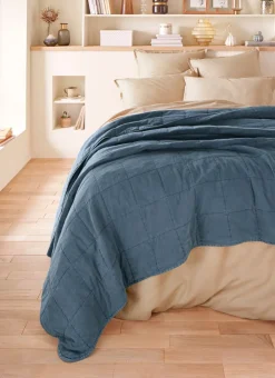 Bouchara Jete De Lit, Edredon^COUVRE-LIT MATELASSÉ UNI