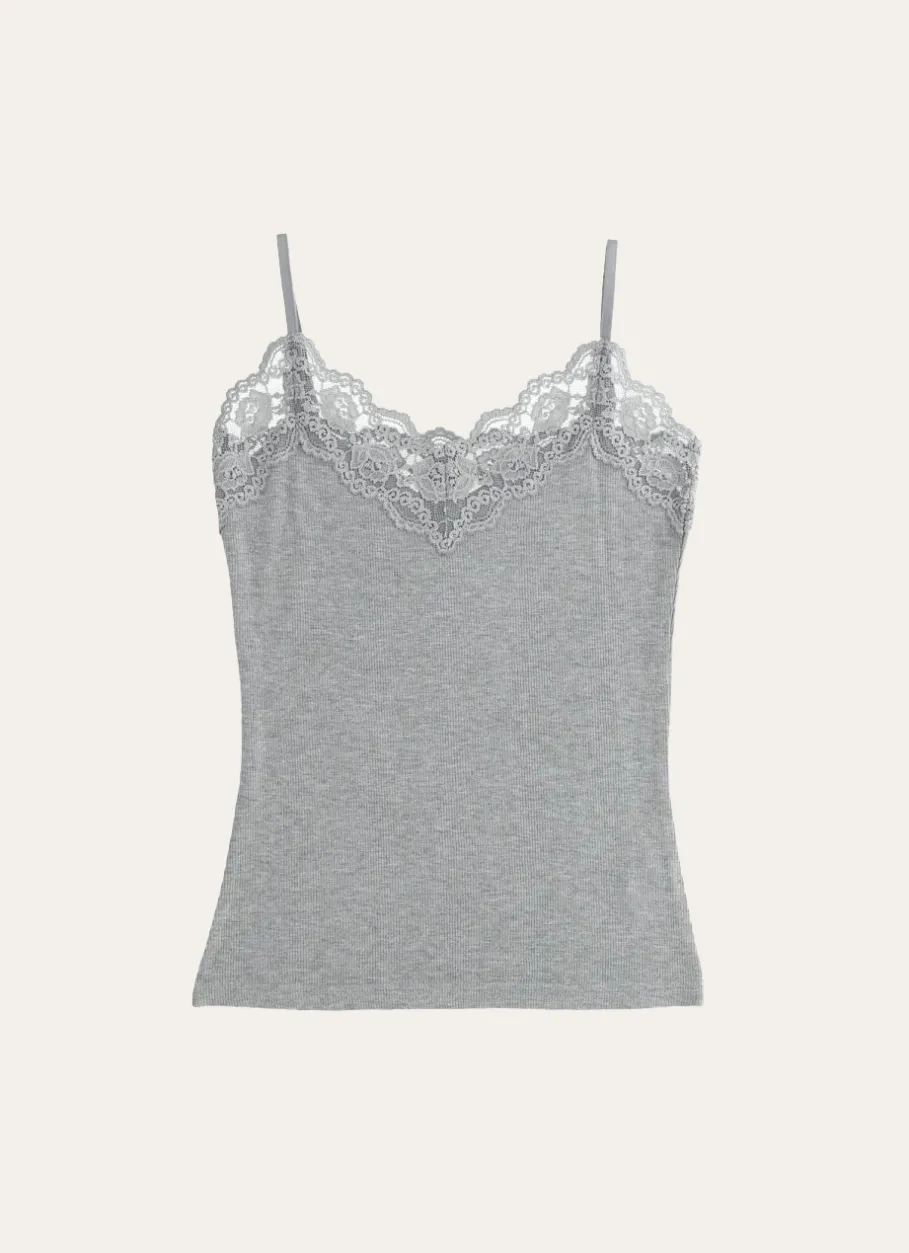 Bouchara Pyjama, Chemise De Nuit^DÉBARDEUR DENTELLE