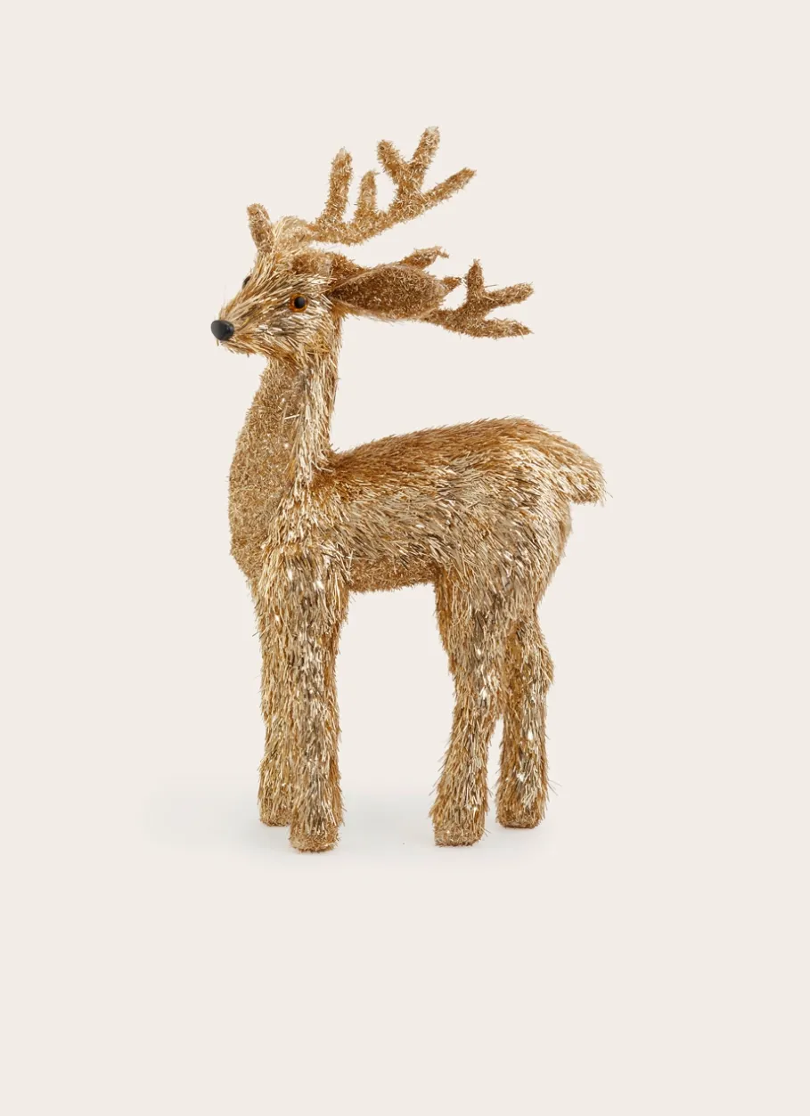 Bouchara Décoration De Noël^DÉCORATION CERF EN PAILLE