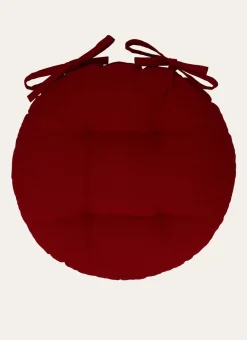 Bouchara Galette De Chaise^DESSUS DE CHAISE ROND EN COTON AVEC LIENS À NOUER