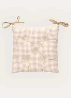 Bouchara Galette De Chaise^DESSUS DE CHAISE TOILE IMPRIMÉE FAÇON VICHY