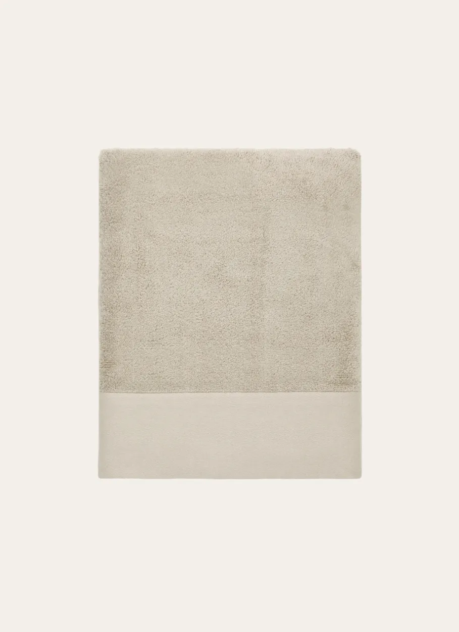 Bouchara Linge De Bain Uni^DRAP DE BAIN COTON MOELLEUX ZÉRO TORSION